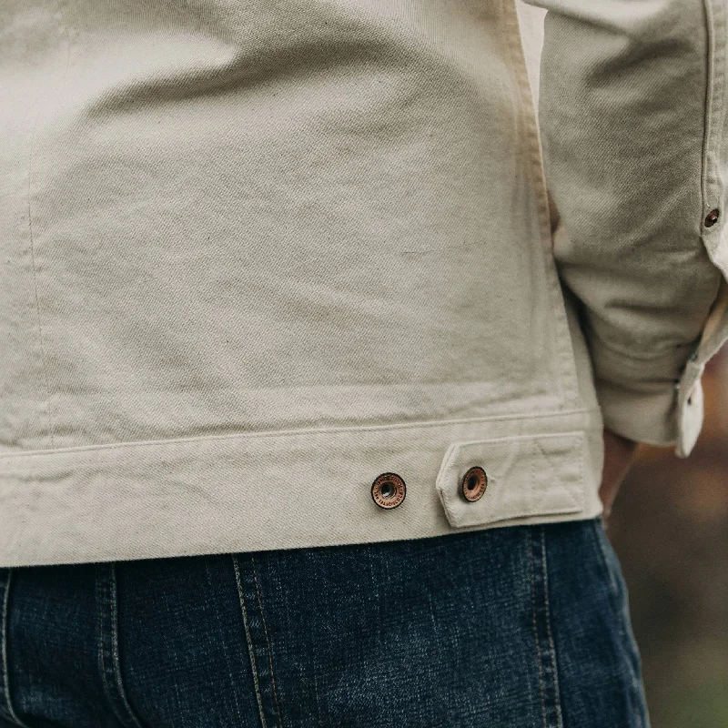 The Long Haul Jacket in Natural Organic Selvage