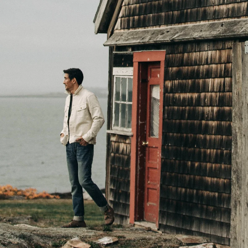 The Long Haul Jacket in Natural Organic Selvage