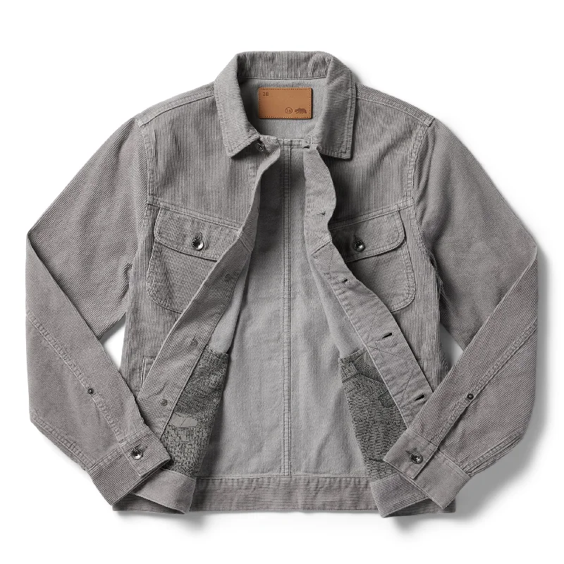 The Long Haul Jacket in Steeple Grey Cord