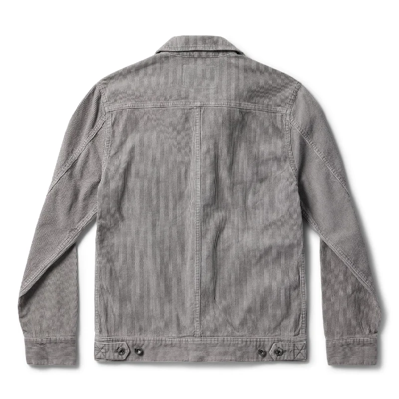 The Long Haul Jacket in Steeple Grey Cord