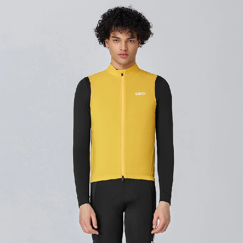 Men's  Premium Lightweight Wind Gilet V320-Yellow