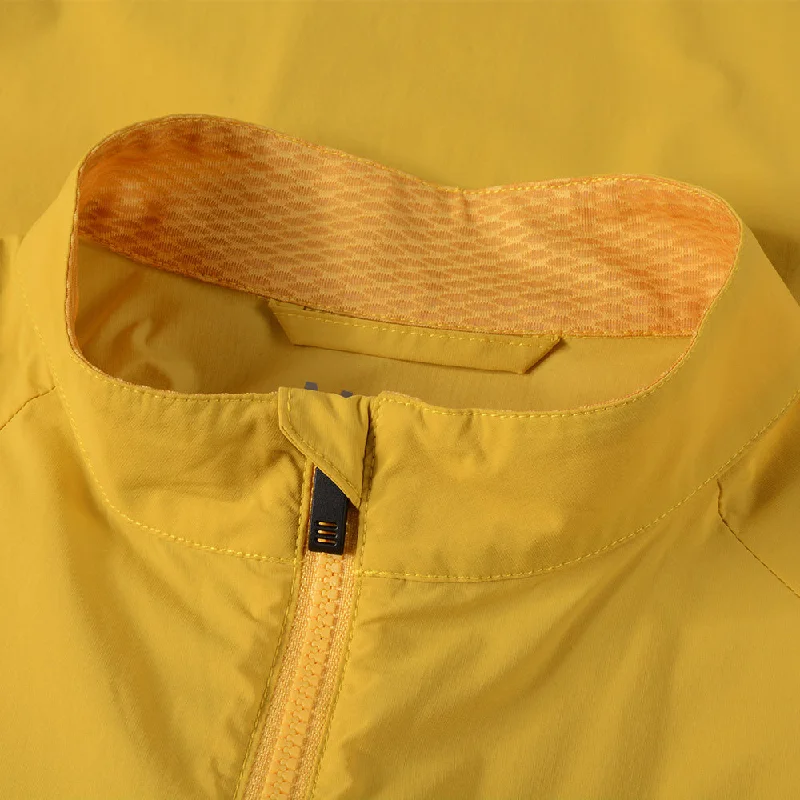 Men's  Premium Lightweight Wind Gilet V320-Yellow