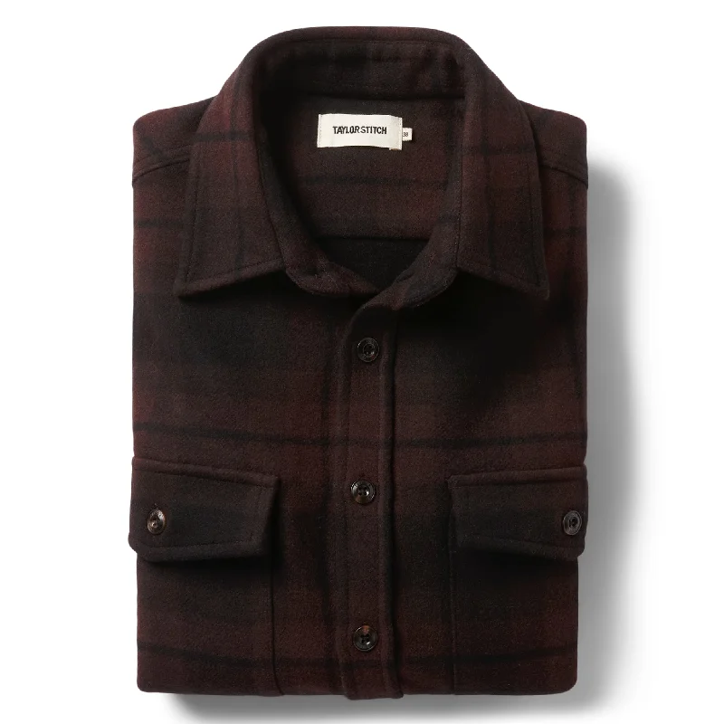 The Maritime Shirt Jacket in Carson Plaid