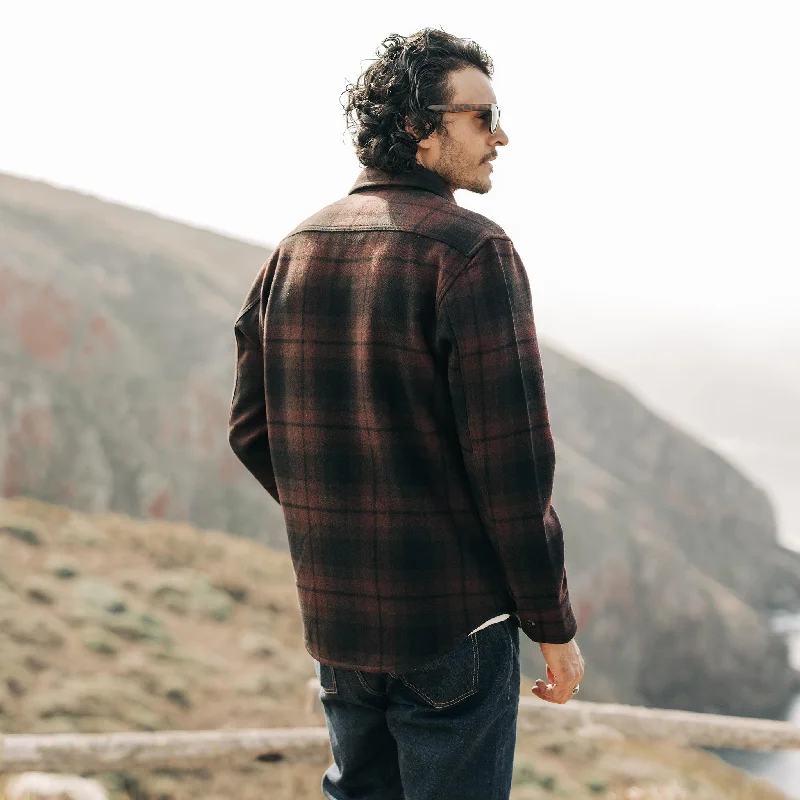 The Maritime Shirt Jacket in Carson Plaid