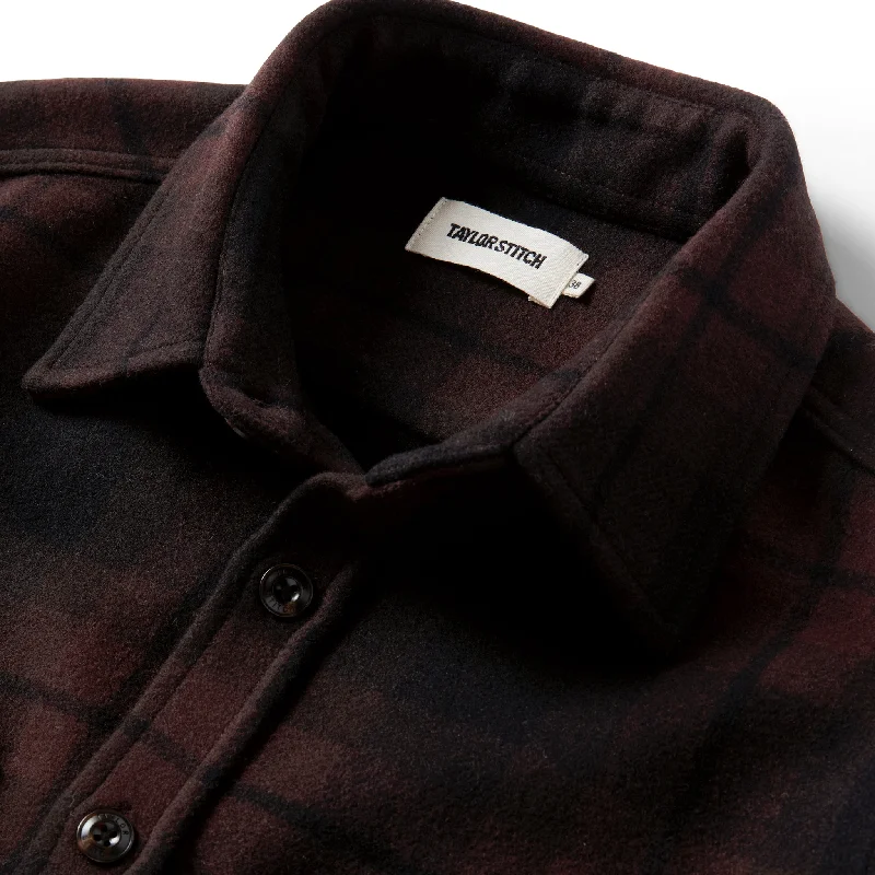 The Maritime Shirt Jacket in Carson Plaid