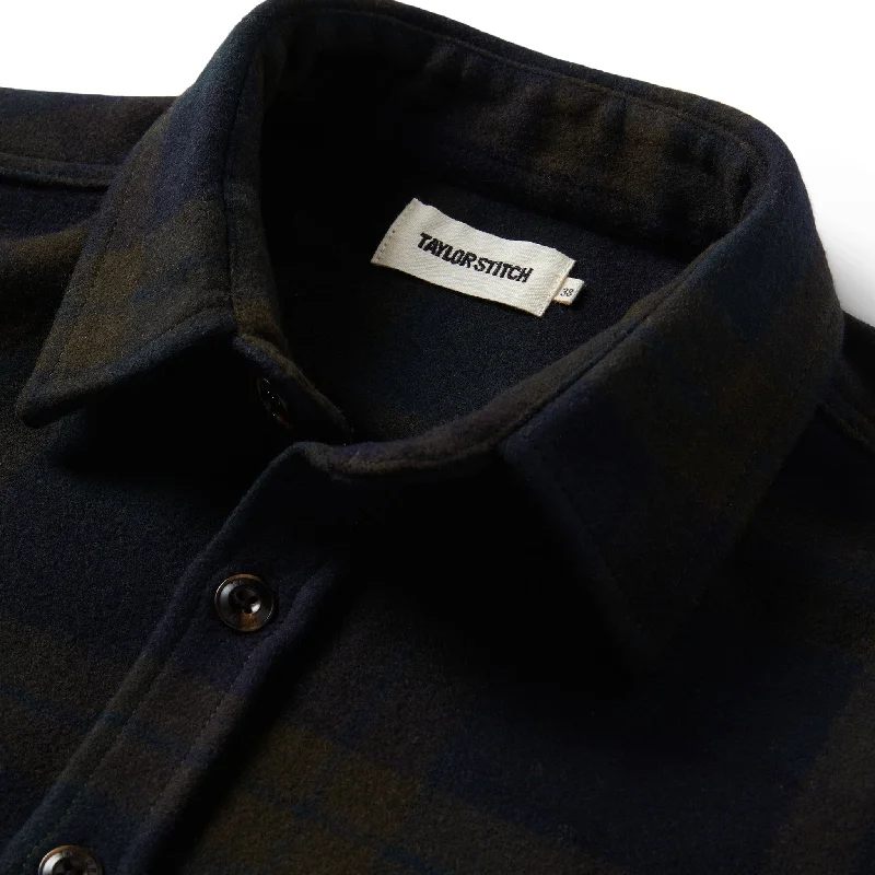 The Maritime Shirt Jacket in Pike Plaid