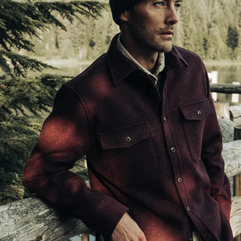 The Maritime Shirt Jacket in Port Twill