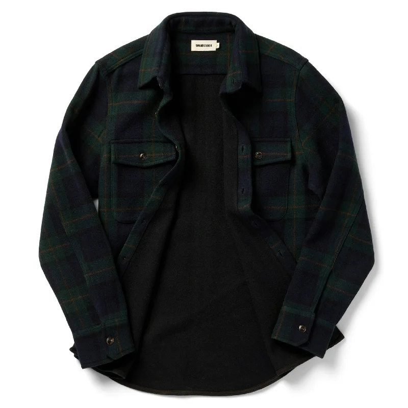 The Maritime Shirt Jacket in Saltwater Plaid