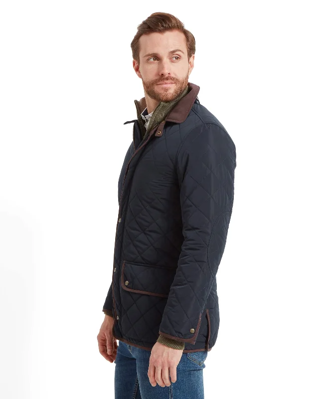 Barrowden Quilt Jacket - Midnight