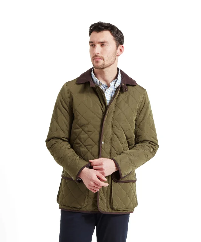 Barrowden Quilt Jacket - Olive