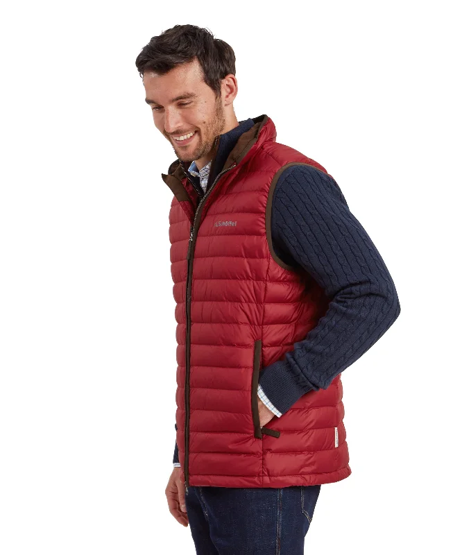 Bowden Down Gilet - Chilli