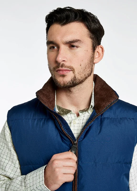 Graystown Down-filled Vest - Peacock Blue