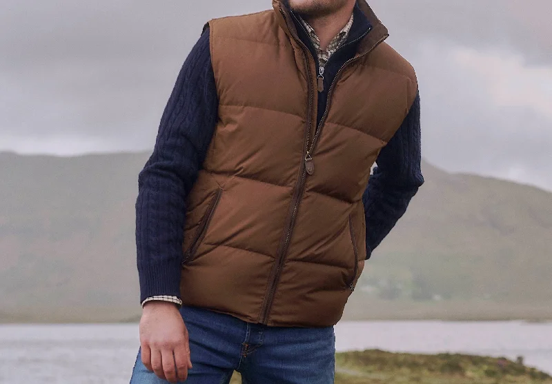 Graystown Down Vest - Walnut