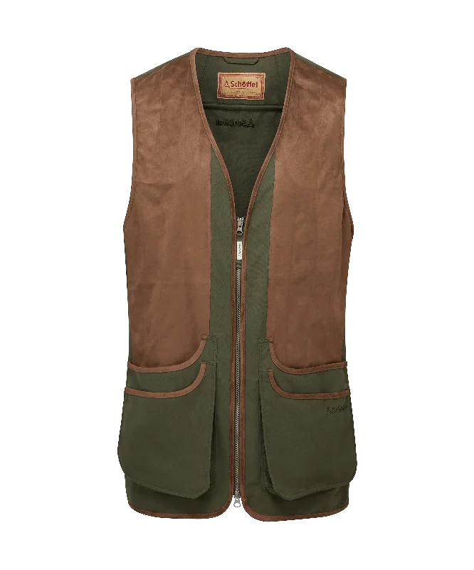 Grimsthorpe Clay Shooting Vest - Forest