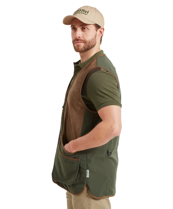 Grimsthorpe Clay Shooting Vest - Forest