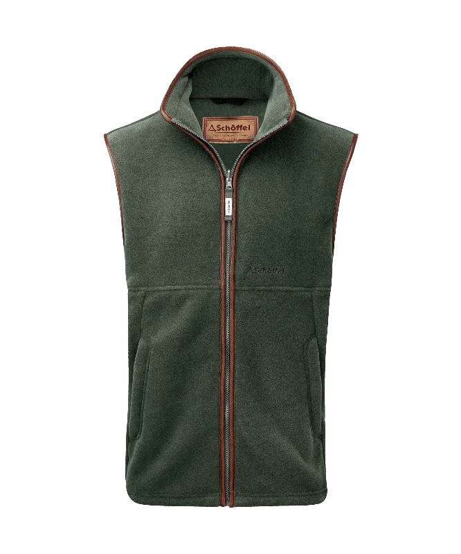 Oakham Fleece Gilet - Cedar Green