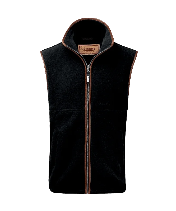 Oakham Fleece Gilet - Gunmetal