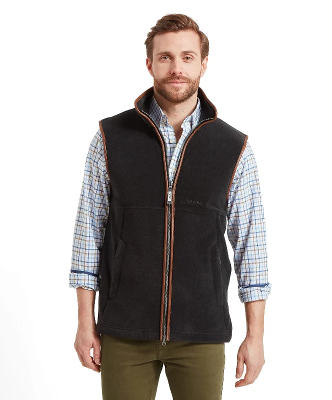 Oakham Fleece Gilet - Gunmetal