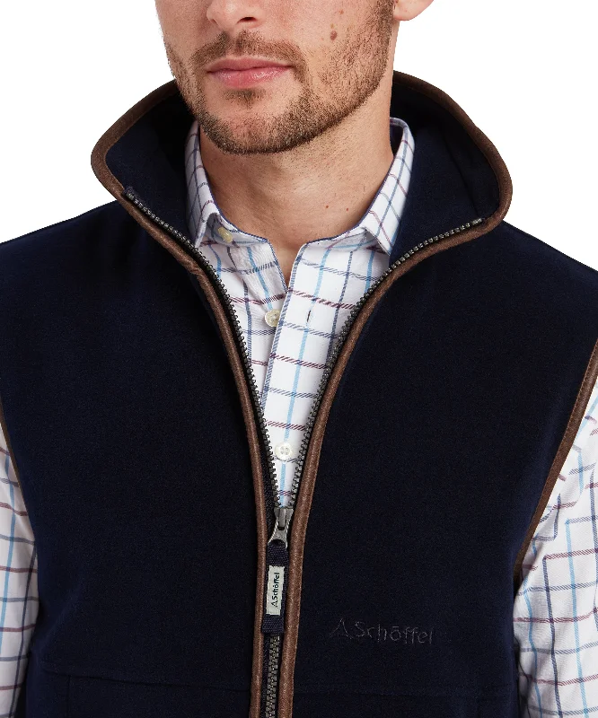 Oakham Fleece Gilet - Navy