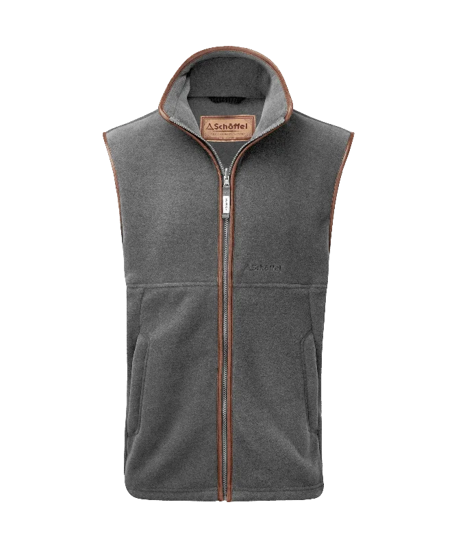 Oakham Fleece Gilet - Pewter