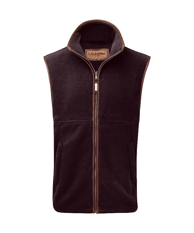 Oakham Fleece Gilet - Port