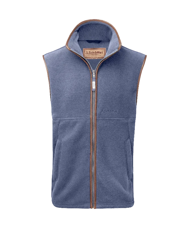 Oakham Fleece Gilet - Stone Blue