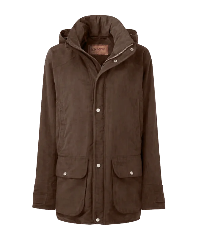 Oundle Country Coat - Coffee Bean