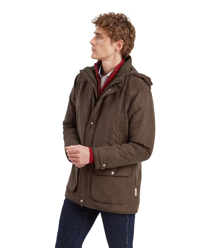 Oundle Country Coat - Coffee Bean