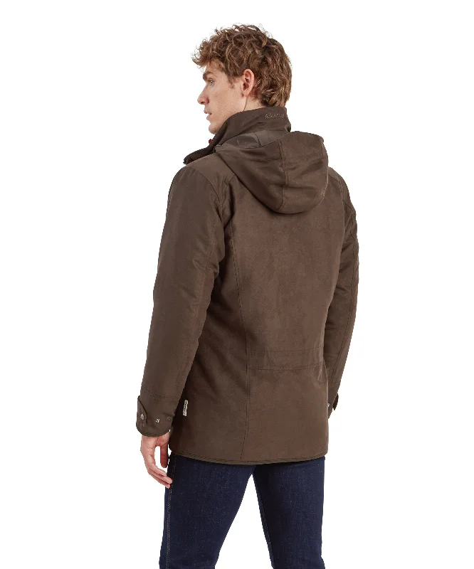 Oundle Country Coat - Coffee Bean