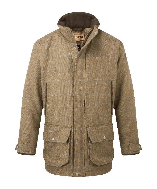 Ptarmigan Tweed Classic Coat - Corry Tweed