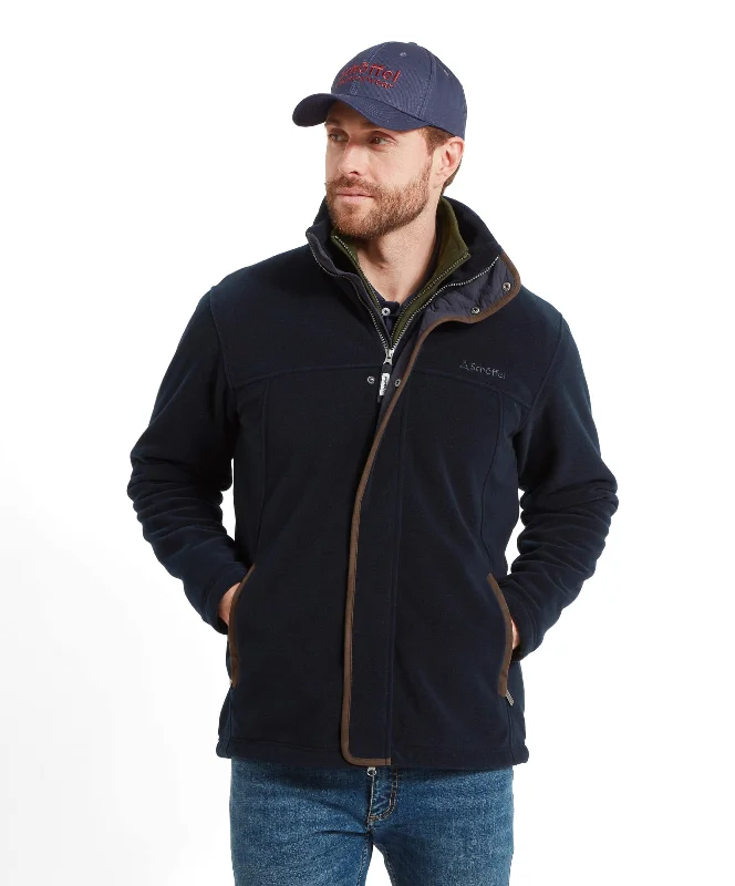 Rutland Fleece Jacket - Navy