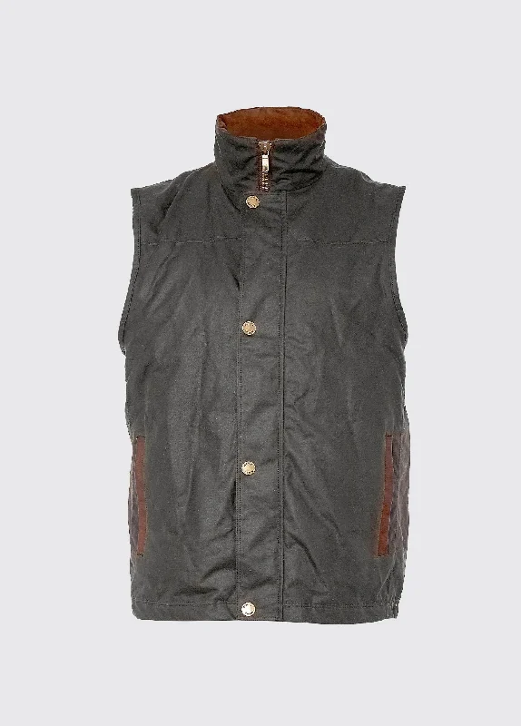 Mayfly Wax Vest - Olive