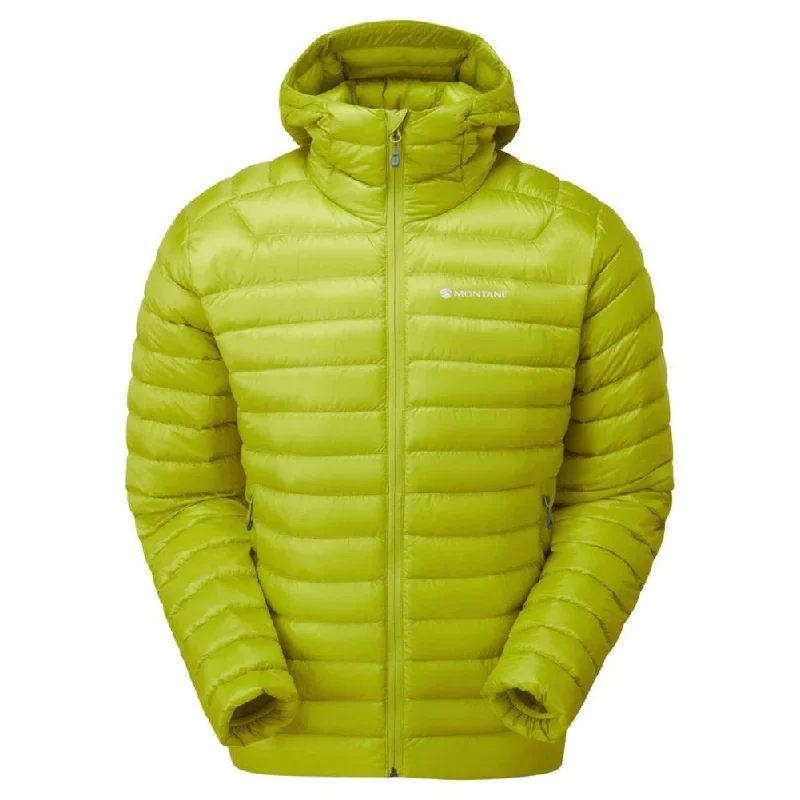 Montane Men's Anti-Freeze Packable Hooded Down Jacket (Citrus Spring)