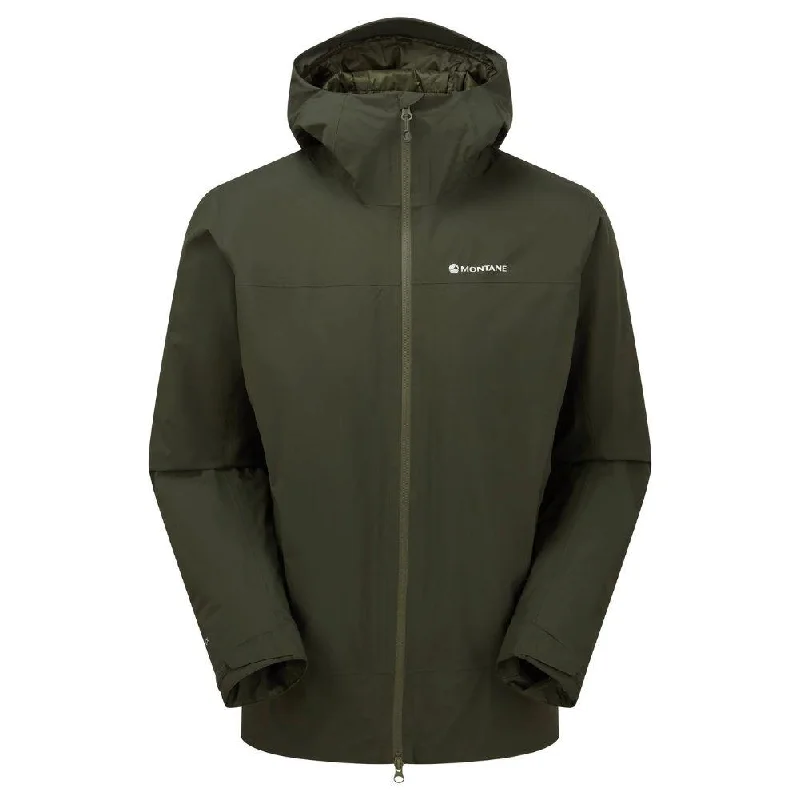 Montane Men's Duality Lite Goretex Waterproof Jacket (Oak-Green)