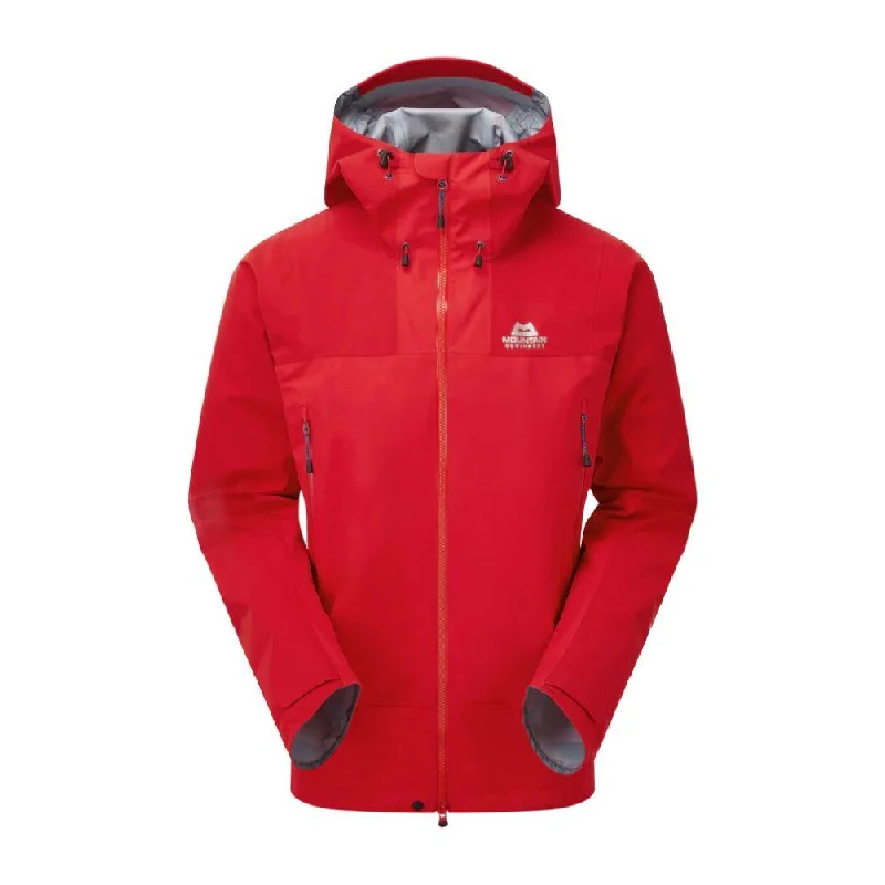 Mountain Equipment Men's Rupal GTX Waterproof Jacket (Imperial Red/Crimson)