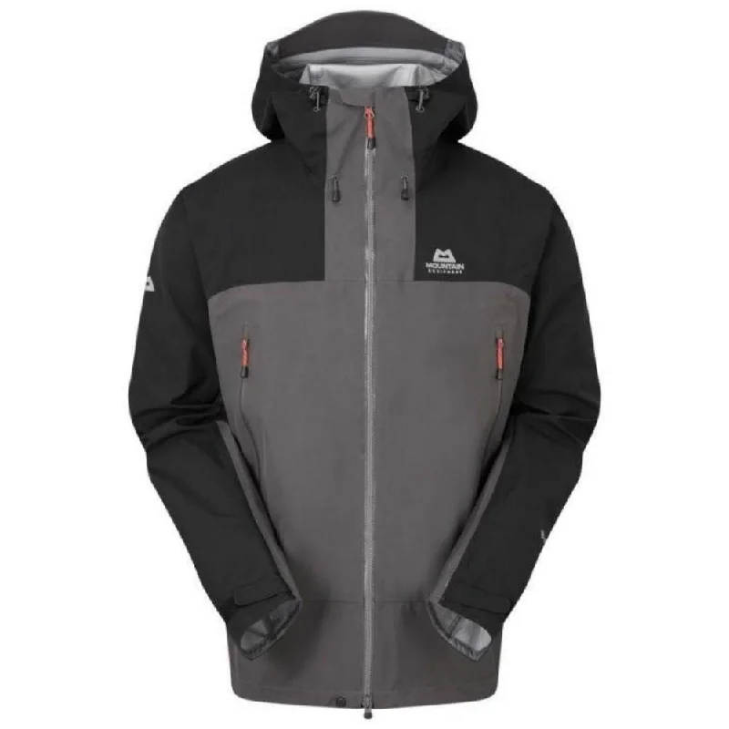 Mountain Equipment Men's Rupal Goretex Jacket (Anvil Grey/Black)