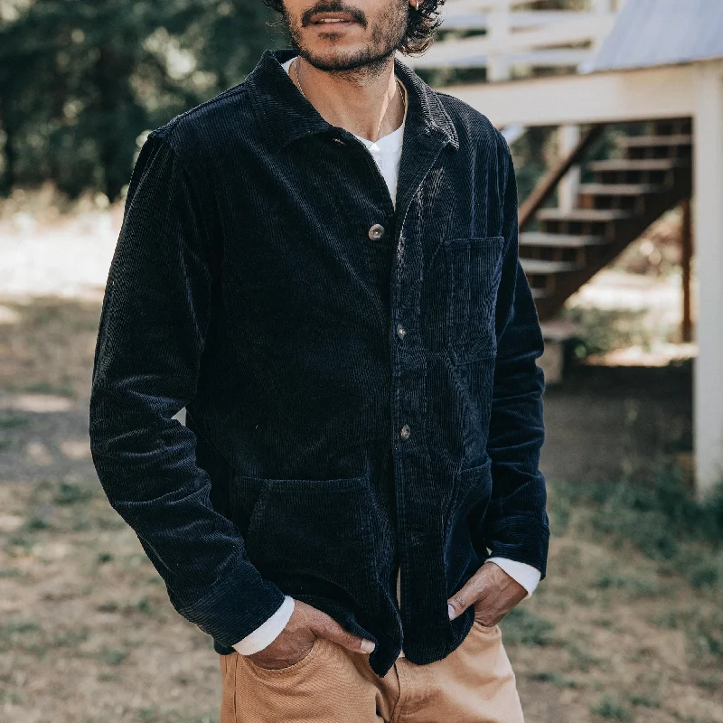 The Ojai Jacket in Coal Cord