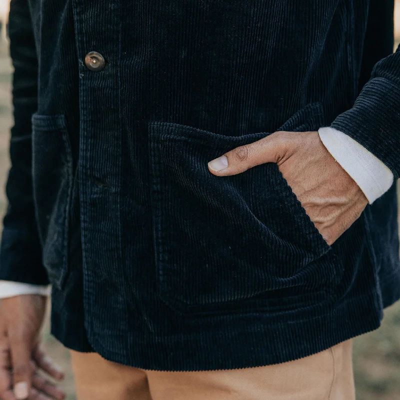 The Ojai Jacket in Coal Cord