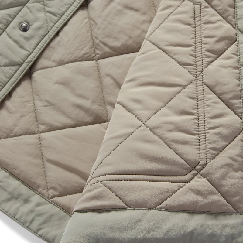 The Ojai Jacket in Sagebrush Diamond Quilt