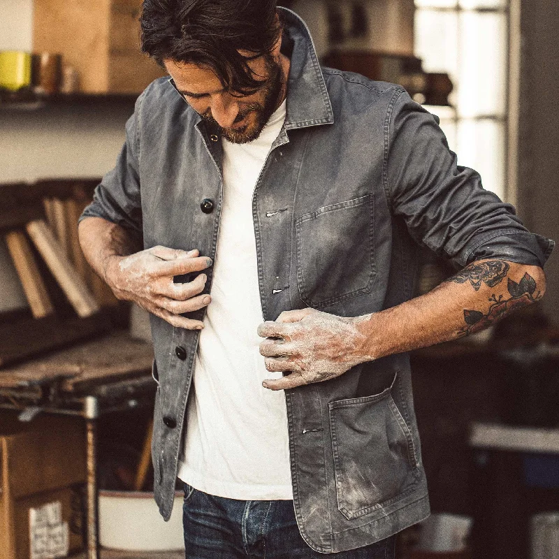 The Ojai Jacket in Washed Charcoal