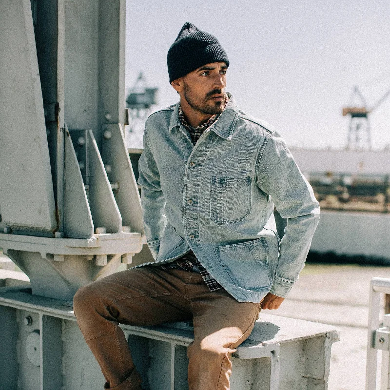 The Ojai Jacket in Washed Denim