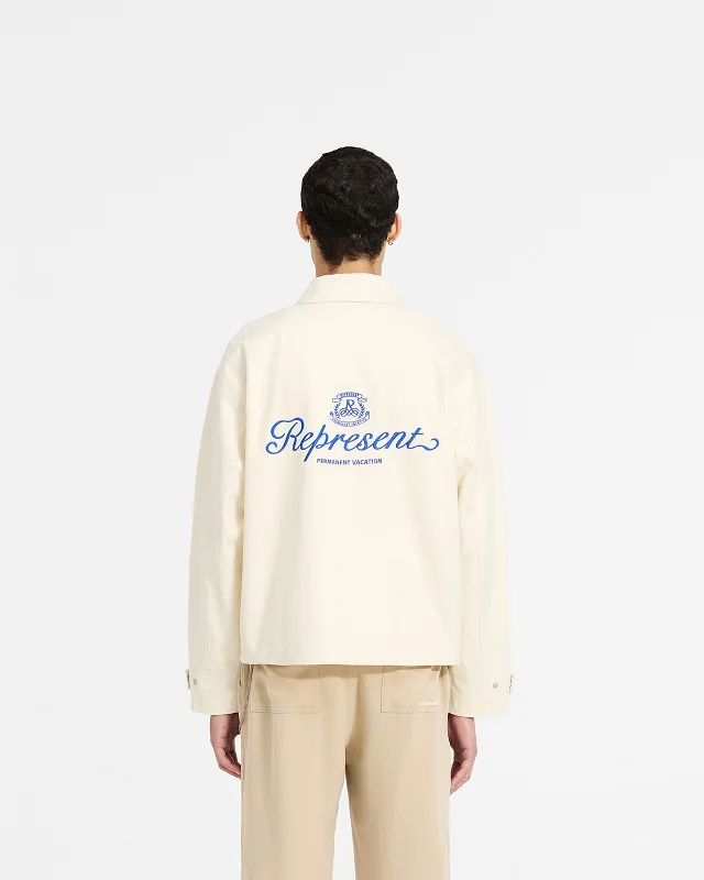 Permanent Vacation Smart Jacket - Antique White