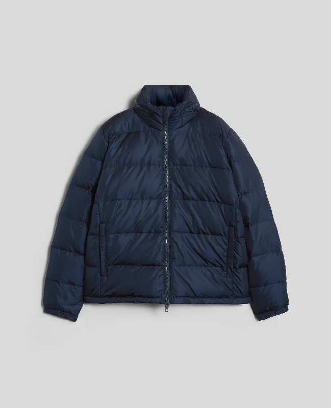 PIUMINO POCOELASTICO RE IN NYLON - NAVY