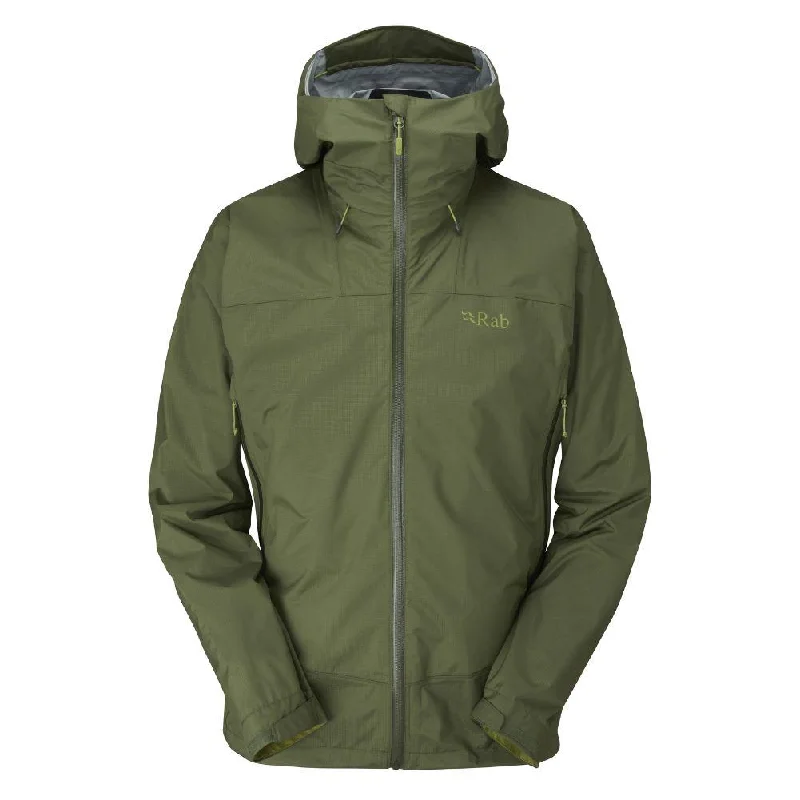 RAB Men's Downpour Plus 2.0 Waterproof Jacket (Bracken)