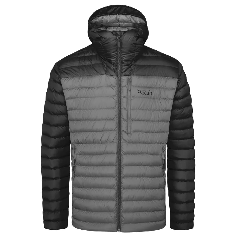 Rab Men's Microlight Alpine Down Jacket (Black/Graphene)