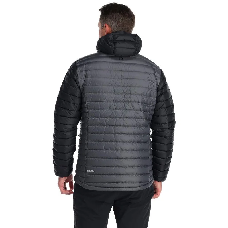 Rab Men's Microlight Alpine Down Jacket (Black/Graphene)