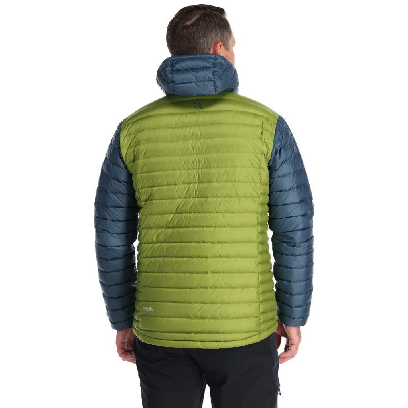 Rab Men's Microlight Alpine Down Jacket (Orion Blue/Aspen Green)