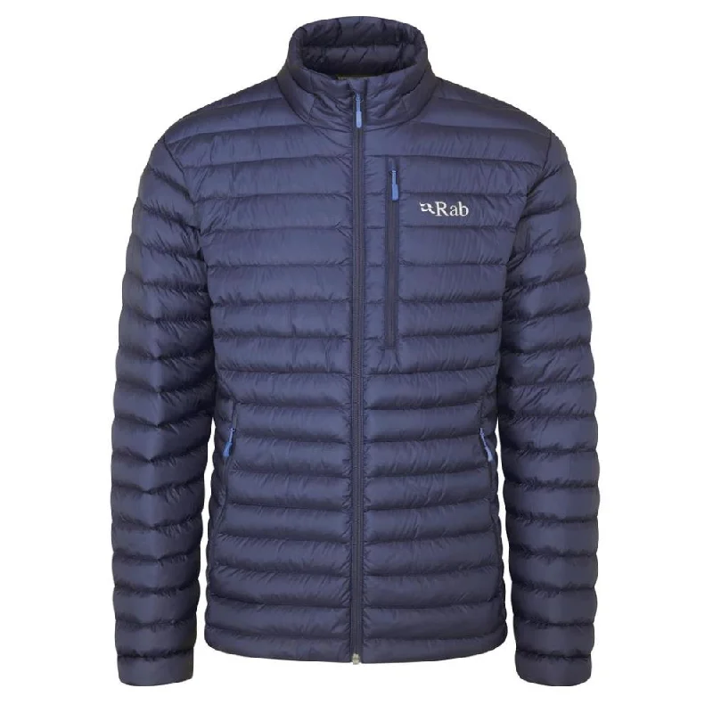 Rab Men's Microlight Down Jacket (Deep Ink/Denim)