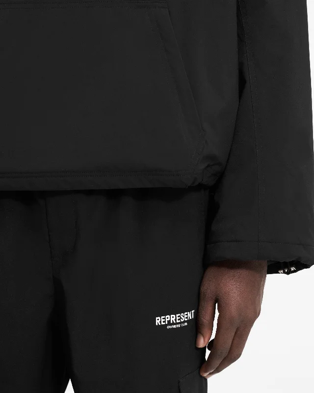 Represent Owners Club Hooded Pullover - Black