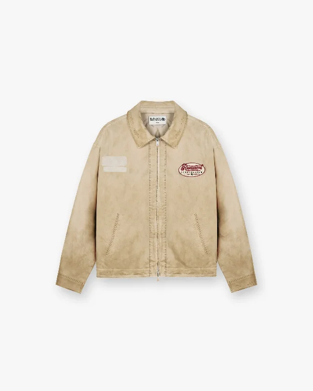 Represent X Duke + Dexter Multi Patch Carpenter Jacket - Sand